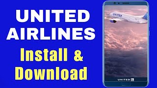 United Airlines app in google play store