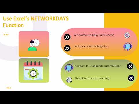 How to Calculate Number of Workdays Between Two Dates | Workday Calculation Training