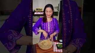 Lose Weight with this Crispy Winter Breakfast! 😱 No Maida, No Rice - Bajra Moonglet Recipe!