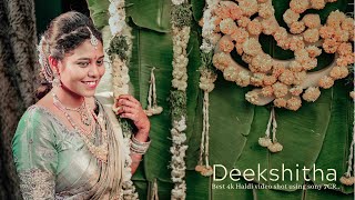 Deekshitha | Best 4k Haldi