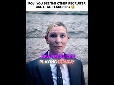 You See the Other Recruiter and Start Laughing 😂 #shorts #shortvideo #edit #edits #squidgame