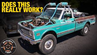 The question nobody asked! How long will an air cooled Chevy Small block last? | Driveway Finds