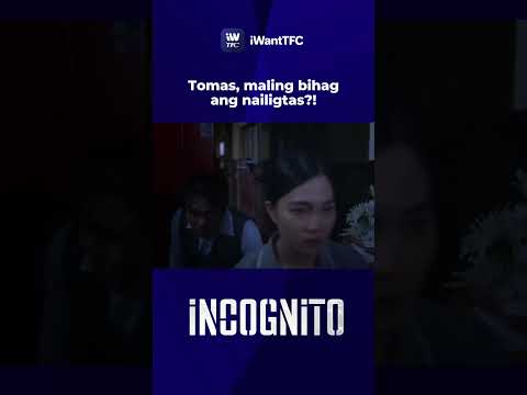 Tomas, mga kalaban ang naisama sa lagusan?! | Watch #INCOGNITO on iWantTFC