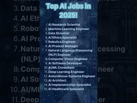 Top AI Jobs in 2025