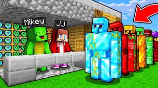 Mikey and JJ Opened GOLEM Store - Minecraft Maizen
