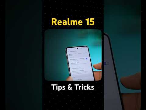 Realme 15 5G Tips and Tricks & Hidden Features 😱 #realme #tipsandtricks #realme15