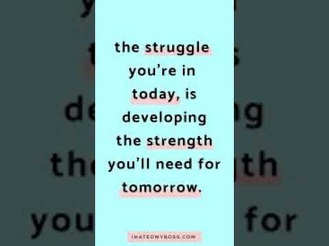 be strong and happy