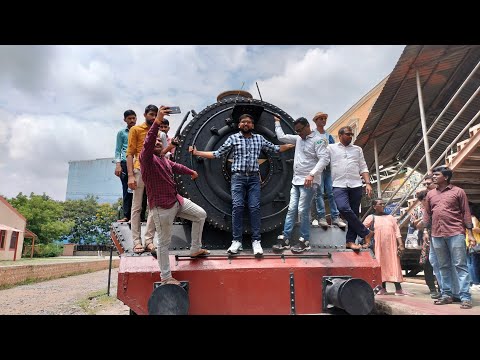 Ramoji film city train station || Train shooting scene ||