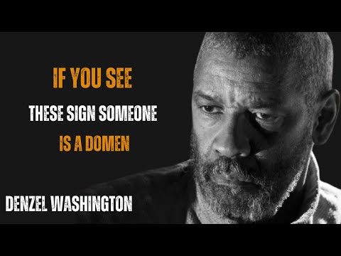 7 CRUCIAL SIGNS SOMEONE IN YOUR LIFE IS A DEMON! MOTIVATIONAL SPEECH BY DENZEL WASHINGTON