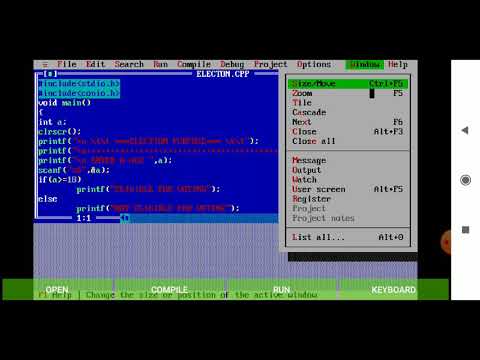C program for checking person is eligible for voting or not #coding is future #shorts