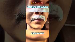 Upper lips hair removal | #waxing #upperlips #upperlipshair