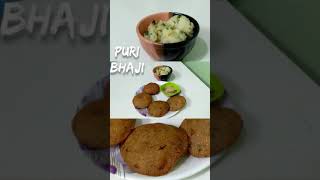 उपवासाची पुरी आणि बटाटा भाजी | Upvas Rajgira puri & aloo Sabzi recipe | Upvas Recipes | #short