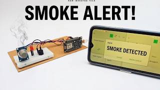 IoT Project Smoke Detector System using ESP8266 #arduinoproject #iotprojects #scienceproject #tech