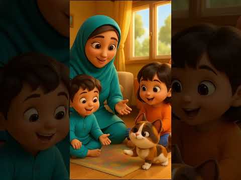 Bili Bili Mewo Mewo Cute Cats in Action! #cartoon  #baby#cat #baby  #bbkids #childrenspoem #rhymes