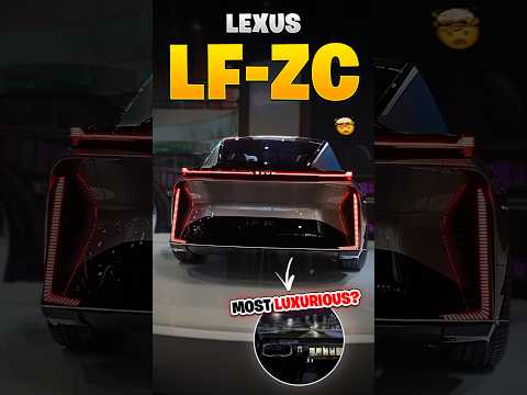 New Lexus LF-ZC Luxury Concept Car! 🤑| #shorts