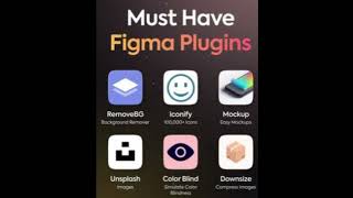 MUST HAVE FIGMA PLUGINS #figma #figmaplugins #figmaplugin #shorts