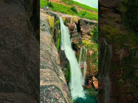 “Denthlum Waterfall:Meghalaya’s Hidden Monsoon Gem 🌧️✨#indiatravel #bgmshorts #meghalaya #travel