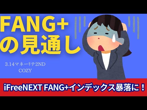 【新NISA】3.14FANG+の見通し｜iFreeNEXT FANG+再びの暴落の値動きに！貿易戦争激化の背景に