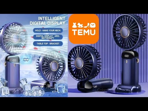 Handheld Mini Usb Fan| Best Portable fan from Temu| Quick Review