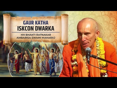 HH Bhakti Ratnakar Ambarisa Swami Maharaj || Gaur Katha || ISKCON Dwarka || 12th March 2025