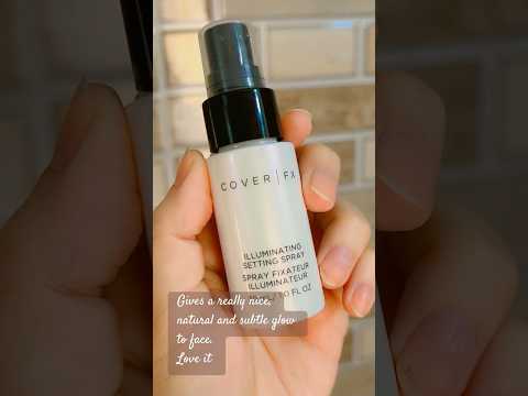 @CoverFX illuminating setting spray #love