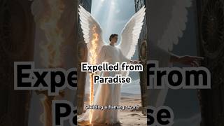 Adam and Eve expelled from the garden of Eden #bible #biblestories #godsword