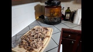 Pulled Pork Shoulder Butt Roast NuWave Oven Recipe (Slow and Low)