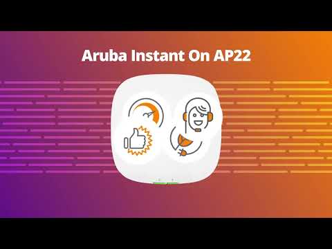 Wi FI 6 25528 Aruba InstantOn Animation