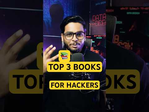 Top 3 Hacking Books Every Hacker Must Read 📚💻 | 2025 Edition #shorts #trending #cybermindspace