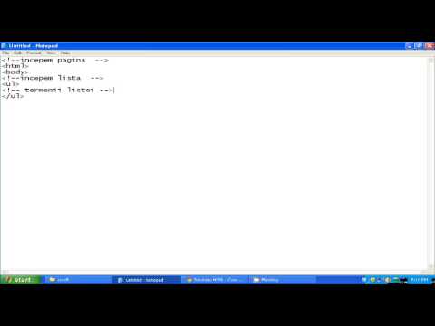 tutorial liste HTML