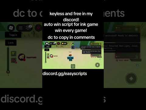 BEST INK GAMES SCRIPT #roblox #scripting #discord #bloxfruits #fullscript #games #bladeballscript