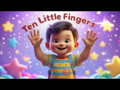 COUNTING Fun with TEN Little Fingers and TEN Little Toes!||Bukhari,sRhyms