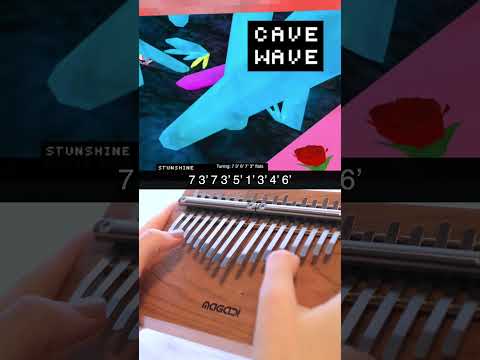 Cave Wave - Gorilla Tag | Kalimba Cover - Tabs and Tutorial  #kalimbacover #kalimba #kalimbatutorial