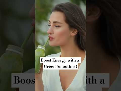 Boost Energy with a Green Smoothie |Health Hub #greensmoothie #energy boost