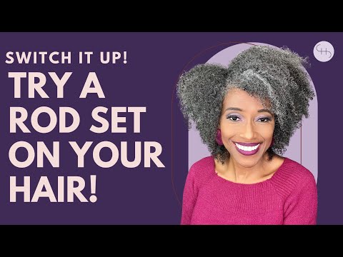 Perfect ROD SET Tutorial for Natural Hair