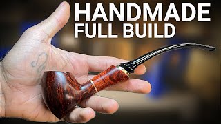 Making a Handmade Churchwarden Pipe Step by Step