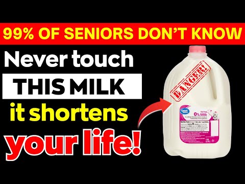 Over 60? 3 WORST Milks You Should NEVER Touch and 3 You MUST Drink Daily | Senior Health