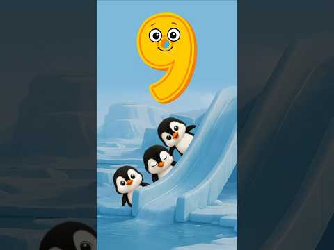 10 Little Penguins 🐧 | Counting 1 to 10 Numbers Song for Kids 🎶#countingsongs  #numberssongs #kids
