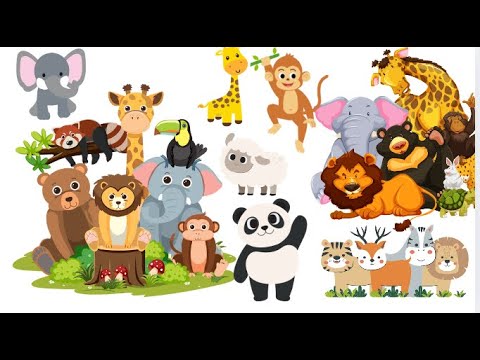Zoo Animal Sounds Song | Animal Sounds Song for Kids learning