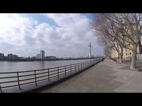 Jog to canary warf