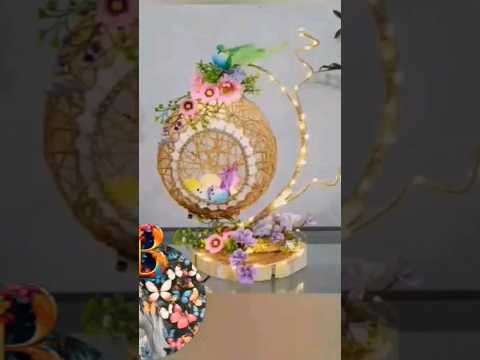 How to make easy crafts for home decoration #shortvideo #diy #craft #ideas