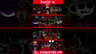 Sprunki Phase 12 | ALL CHARACTER MIX 👀💯