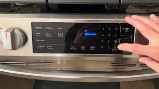 Setting Clock on Samsung Stove Smartthings by David R Esau (In Less than 35 Seconds)