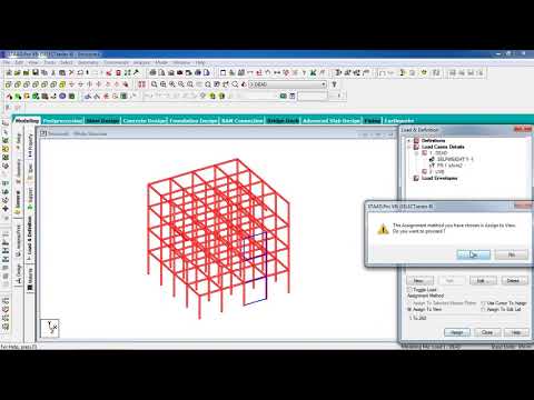 Day 22 STAAD Pro Tutorials   Analysis & Design of RCC Shear Wall