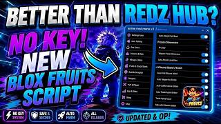 🔥 NEW NO KEY Blox Fruits Script 2026 | Better Than Redz Hub? ⚡ Fast Auto Farm + Server Hop (Roblox)