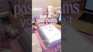 how to pass exams you didn’t study for #study #clearexam #studygoals #studyadvice #studyhelp #study