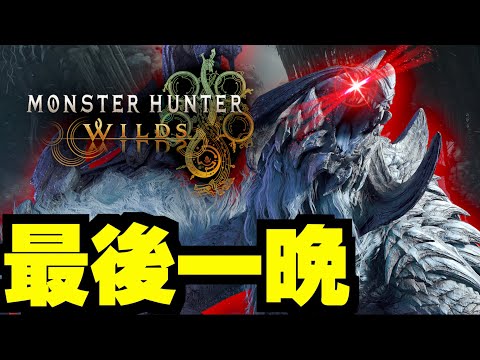 最後一晚測試！【MHWilds】｜魔物獵人荒野｜Monster Hunter Wilds