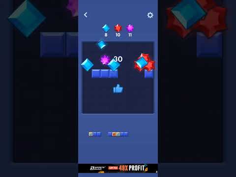 Block Blast Fever! One Wrong Move & It's Over! 🔥 | Addictive Puzzle Game #shorts