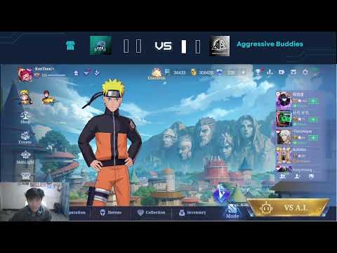 Aggressive buddies vs 雷 (BO3)ရှုံးထွက်