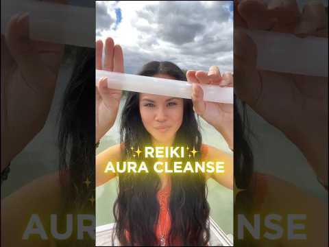 ✨AURA CLEANSE WITH REIKI ENERGY & SELENITE✨ #spirituality   #meditation #crystals
